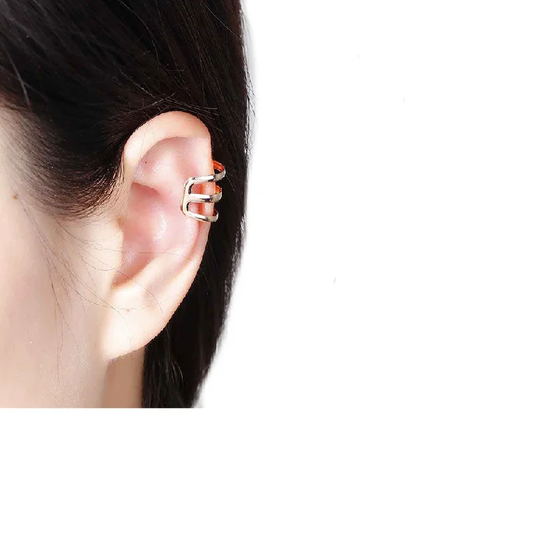 cute rings for women -Sexy Sparkles Ear Cuffs Clip Wrap Earrings Stud Wrap Earrings Earrings Cuffs For Women And Girls Clip On The Ears