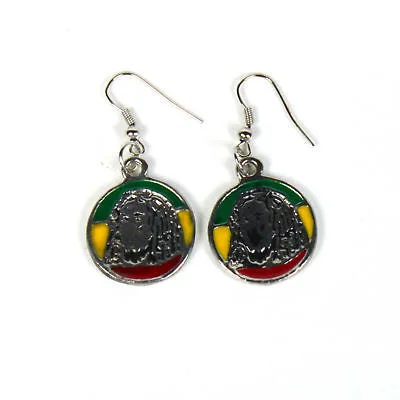 elegant earrings for women -Jamaica Rasta Irie Earrings Marley Reggae Earrings Rastafari Jamaican Style NEW