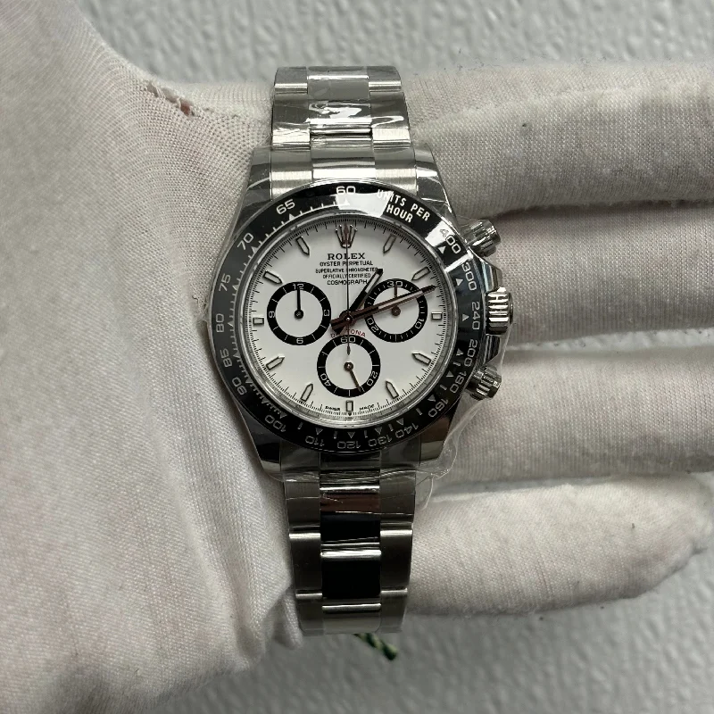 Rolex Daytona 40mm White Dial Ref# 126500LN