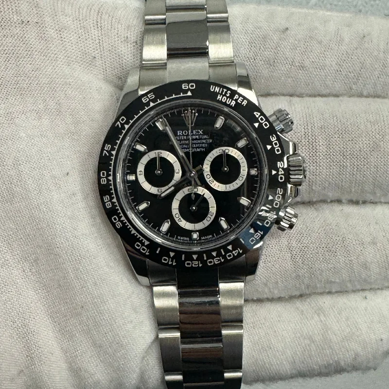 Rolex Daytona 40mm Black Dial Watch Ref# 116500LN