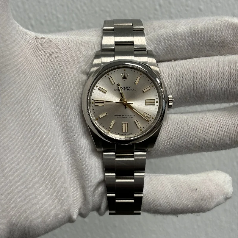 Rolex Oyster Perpetual 41mm Black Dial Ref# 124300