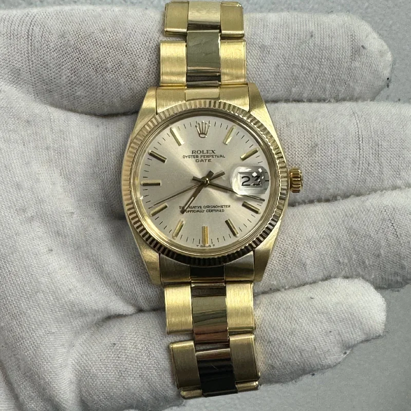 Rolex OP Date 34mm Silver Dial Ref# 1503