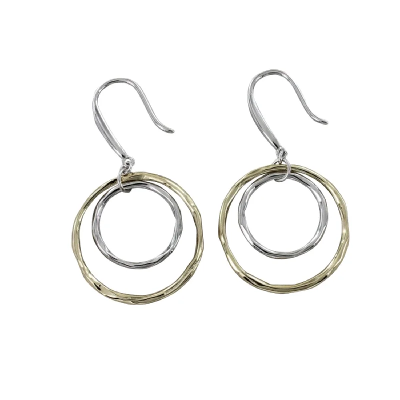 round drop earrings for women -Duet Drop Earrings