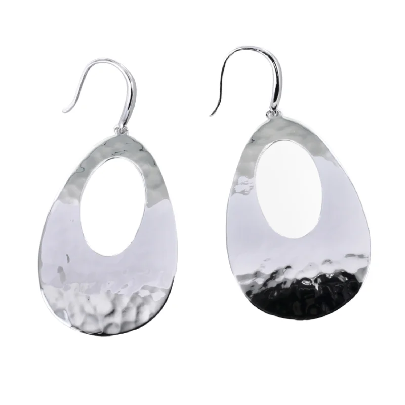 designer earrings for women -Sterling Silver Daring Earring