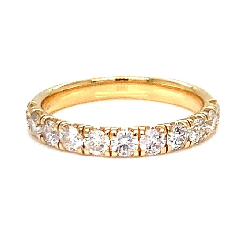 engagement rings for couples -14K 1.00tw Pave Diamond Band