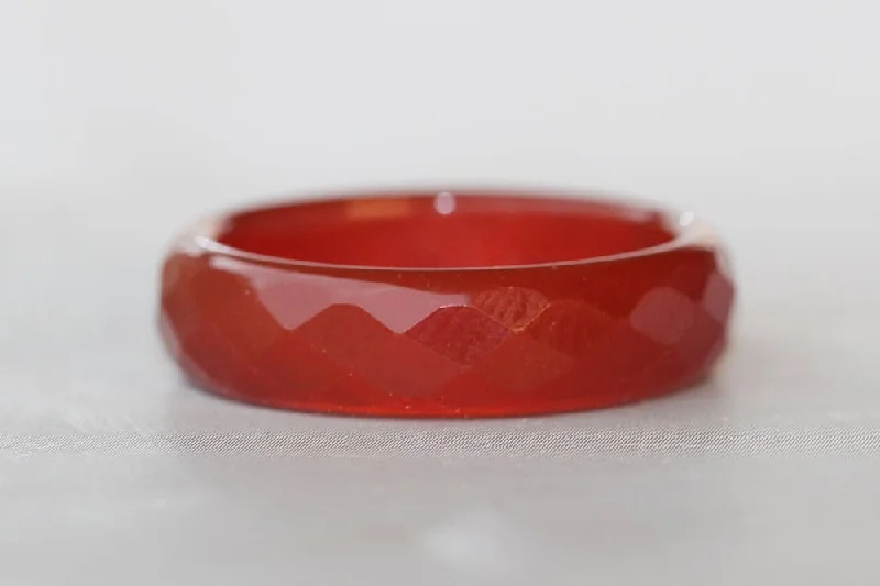 Orange Band Ring