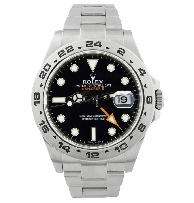 Rolex Explorer II Black Dial 42mm Ref# 216570