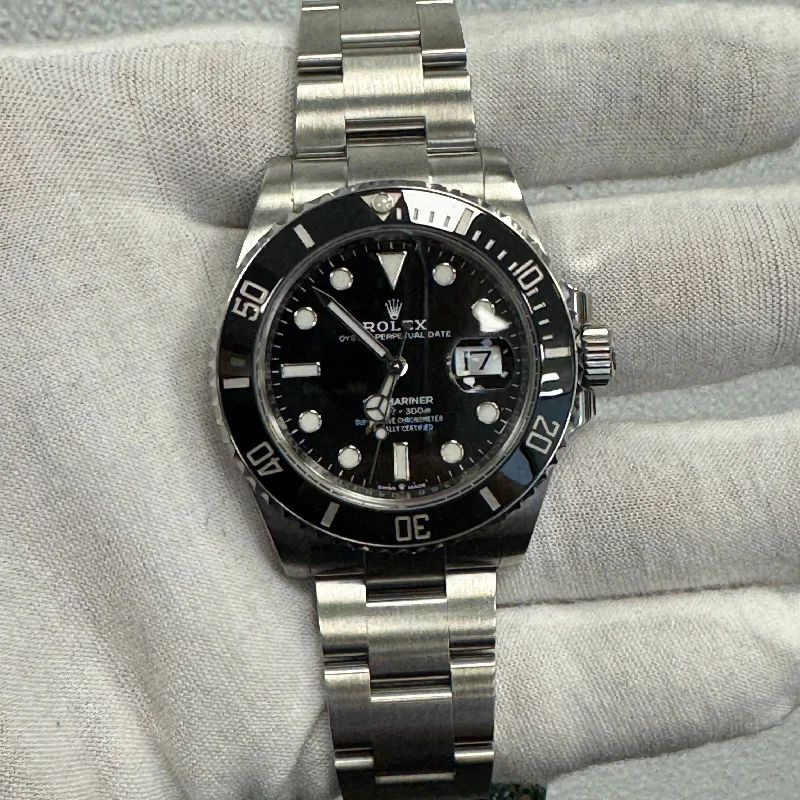 Rolex Submariner 41mm Black Dial Watch Ref# 126610LN