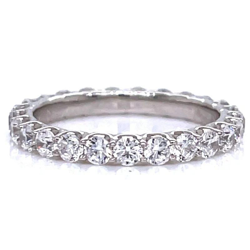 1.50ct Diamond Eternity Band in 14K White Gold