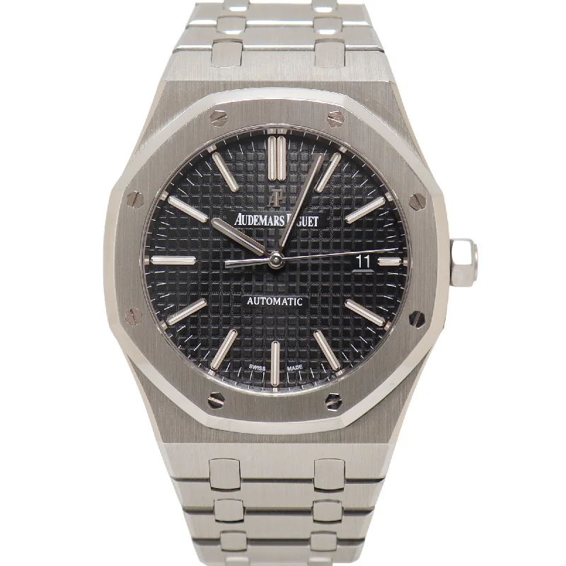 Audemars Piguet Royal Oak 41mm Black Dial Watch Ref# 15400ST.OO.1220ST.01