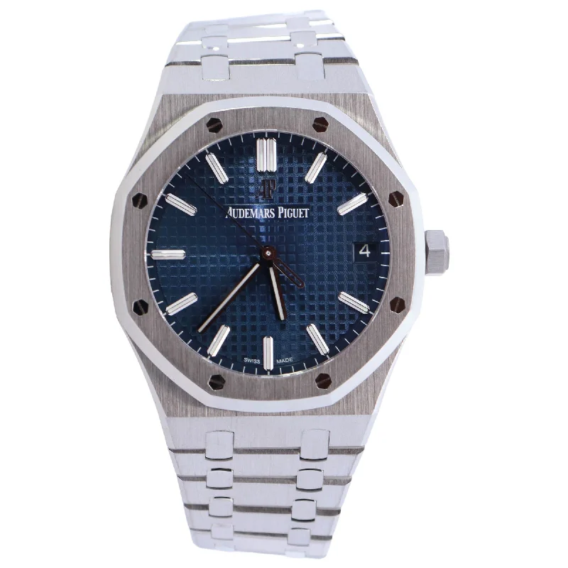 Audemars Piguet Royal Oak 41mm Blue Dial Ref# 15500ST.OO.1220ST.01