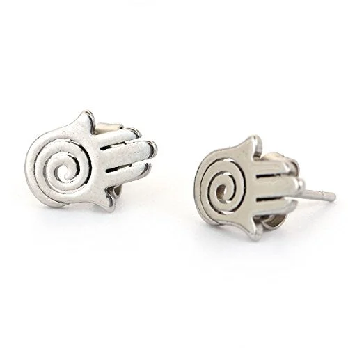 silver rings for women -SEXY SPARKLES stainless steel stud earrings for girls teens women Hypoallergenic