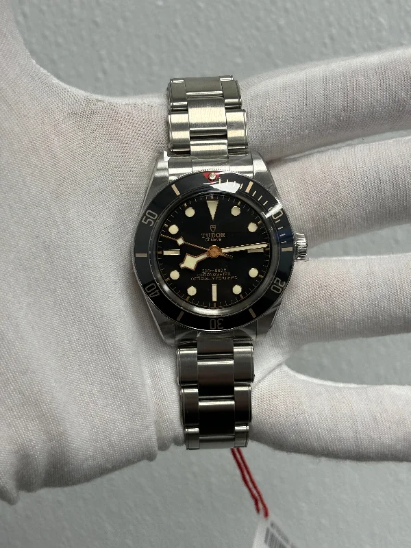 Tudor Black Bay Fifty-Eight Stainless Steel 39mm Black Dot Dial Watch Reference# 79030N