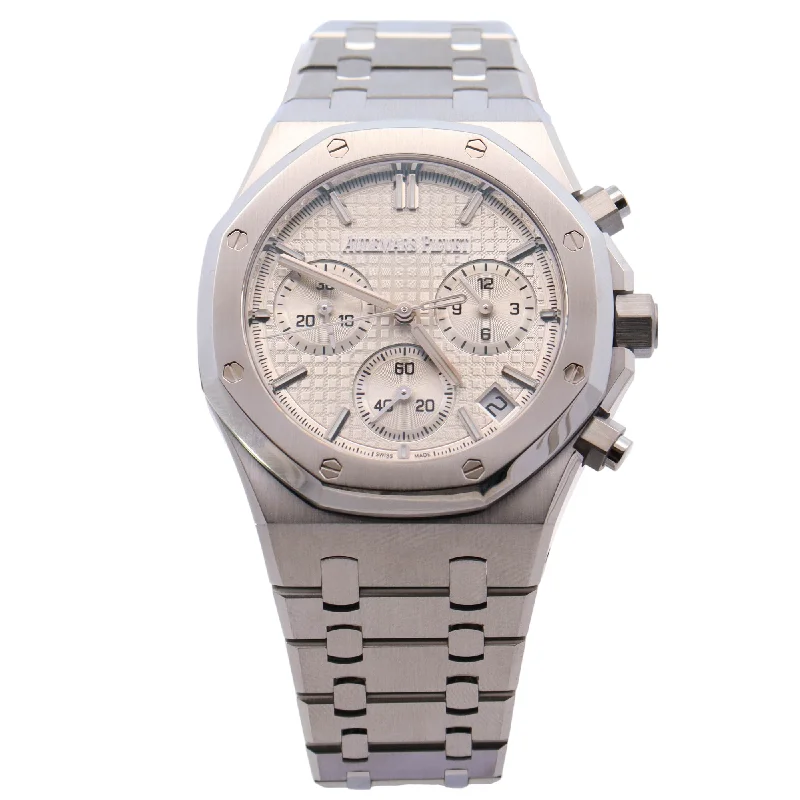 Audemars Piguet Royal Oak 41mm Silver Dial Watch Ref# 26240ST.OO.1320ST.03