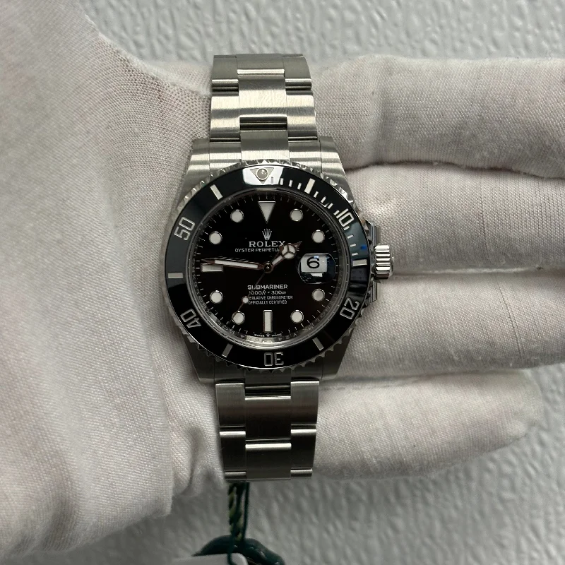 Rolex Submariner 40mm Black Dial Watch Ref# 126610LN