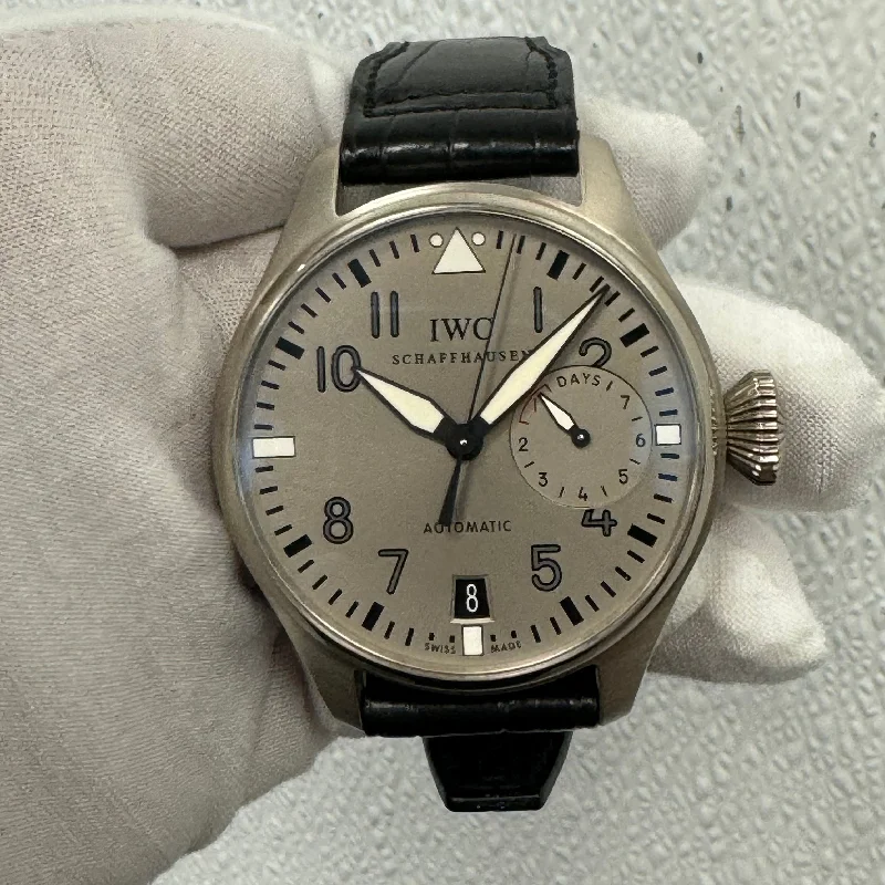 IWC Big Pilot 46mm Grey Dial Watch Ref# IWC500430