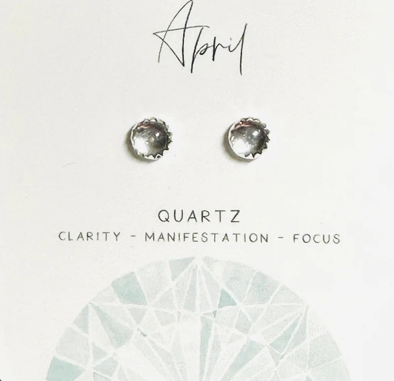 April- Clear Quartz