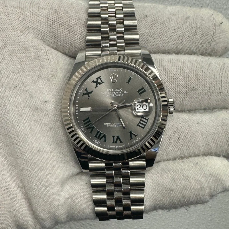 Rolex Datejust 41mm Grey Dial Ref# 126334