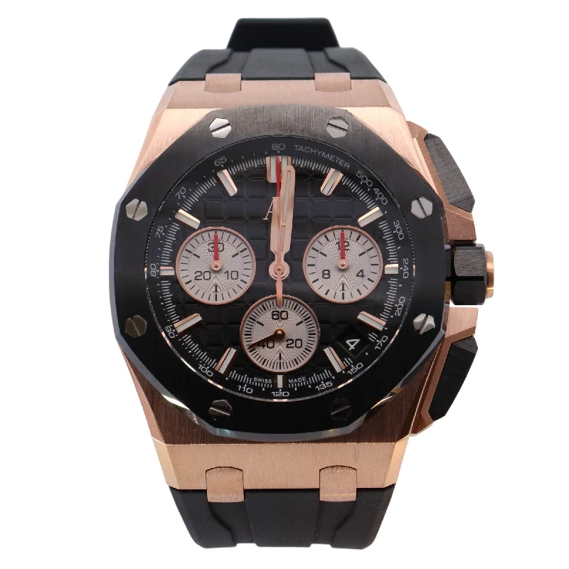 Audemars Piguet Royal Oak Offshore 43mm Black Dial Watch Ref# 26420RO.OO.A002CA.01