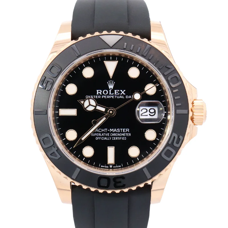 Rolex Yacht Master 42mm Black Dial Watch Ref# 226658