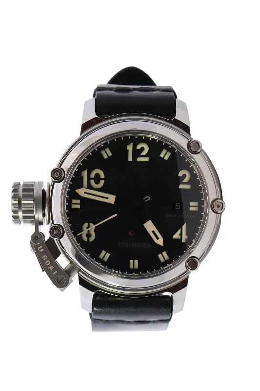 U-Boat Chimera 43mm Black Dial Watch Ref# 7226