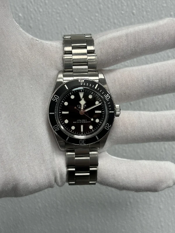 Tudor Black Bay Stainless Steel 41mm Black Dot Dial Watch Reference# 7941A1A0NU