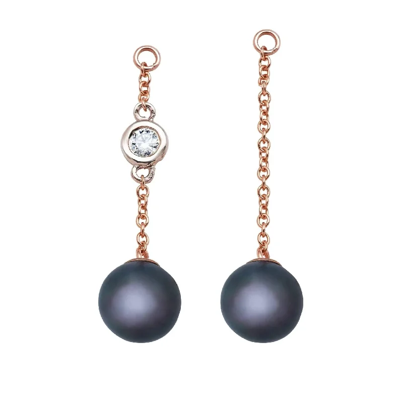 drop earrings for women -The Crystal Earring Jacket