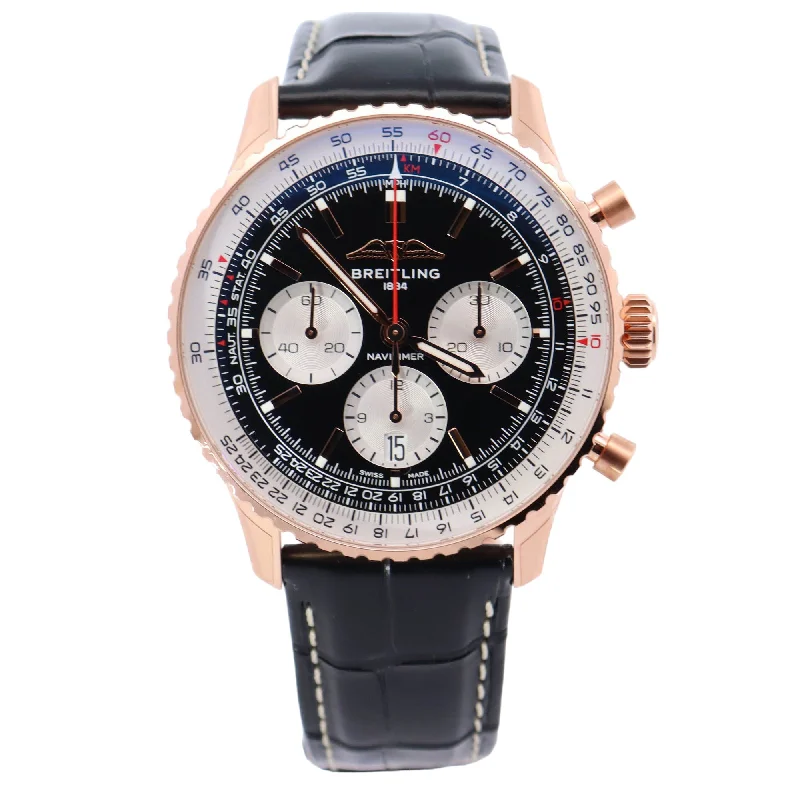 Breitling Navitimer 43mm Black Dial Ref# RB0138