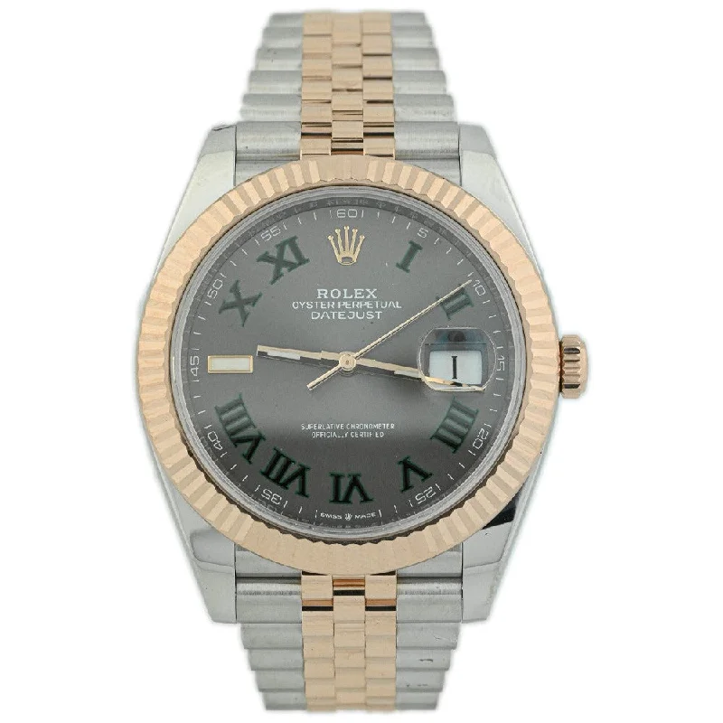 Rolex Datejust 36mm Wimbledon Dial Watch Ref# 126233