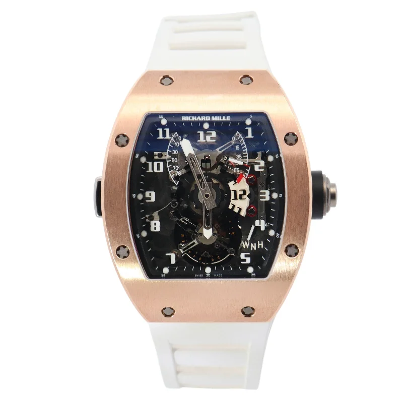 Richard Mille RM003 Rose Gold 39mm x 48mm Skeleton Arabic Dial Watch Reference# RM003