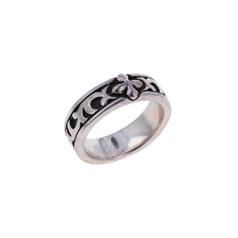 Cross Band Ring