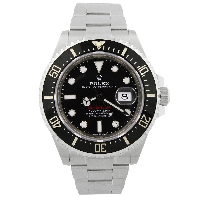 Rolex Sea Dweller "50th Anniversary" Steel 43mm Black Dot Dial Watch Reference# 126600