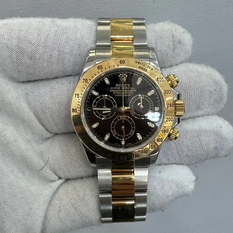 Rolex Daytona 40mm Black Dial Ref#116523