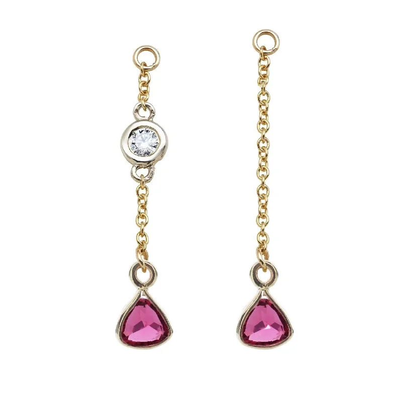 diamond earrings for women -The Lauren Earring Jacket