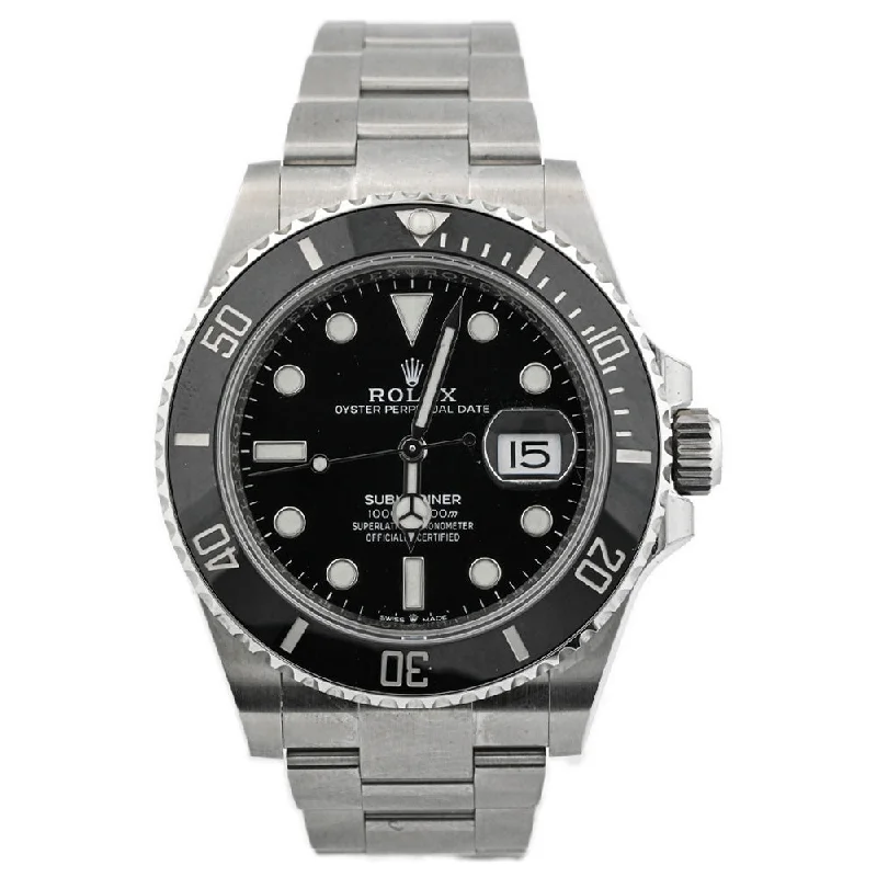 Rolex Submariner 40mm Black Dial Watch Ref# 126610LN