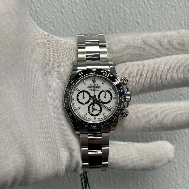 Rolex Daytona 40mm White Dial Ref# 126500LN