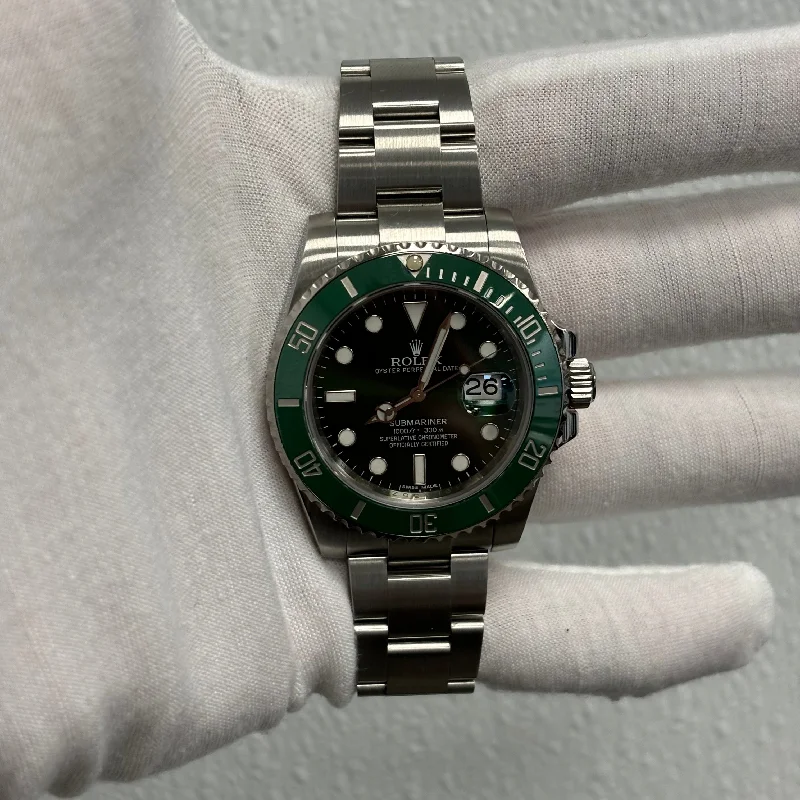 Rolex Submariner 40mm Green Dial Ref# 116610LV