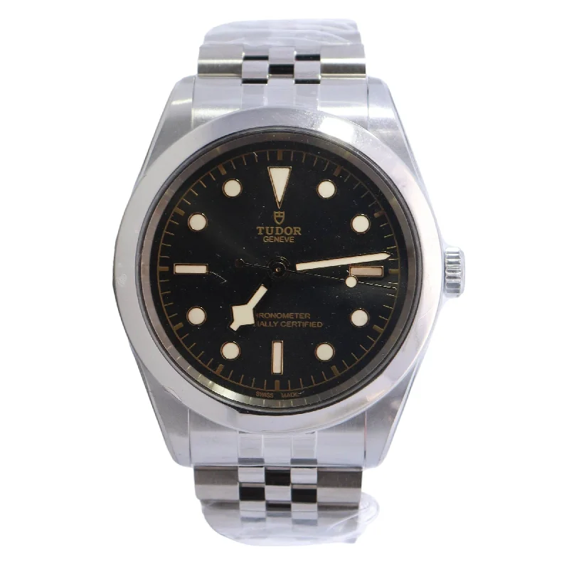 Tudor Black Bay Stainless Steel 41mm Black Dot Dial Watch Reference# 79680