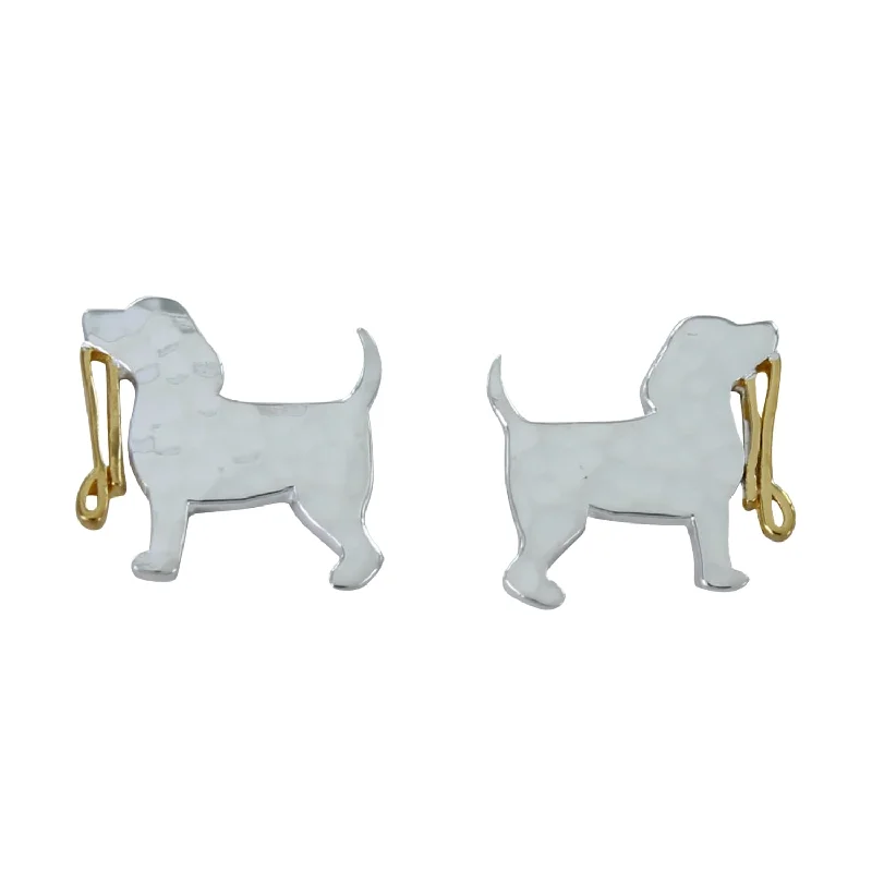 silver stud earrings for women -Spot the Dog Sterling Silver Stud Earrings