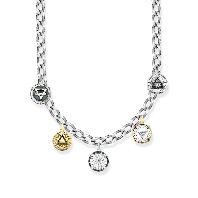 gold necklaces for women -THOMAS SABO Lucky Charm Elements Of Nature Necklace