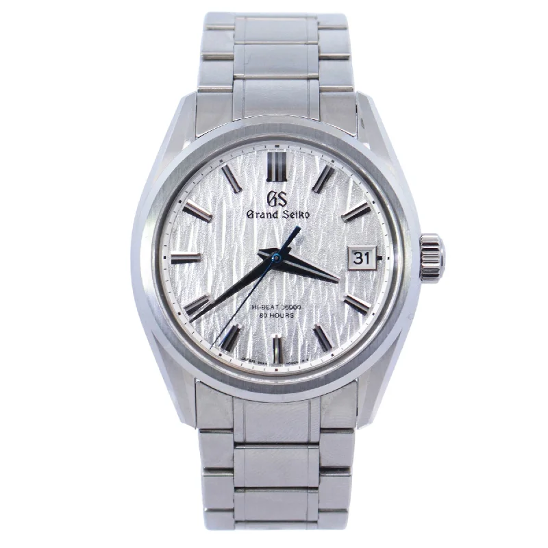 Grand Seiko Evolution 9 "Shirakaba White Birch" Stainless Steel 40mm White Birch Stick Dial Watch Reference #: SLGH005