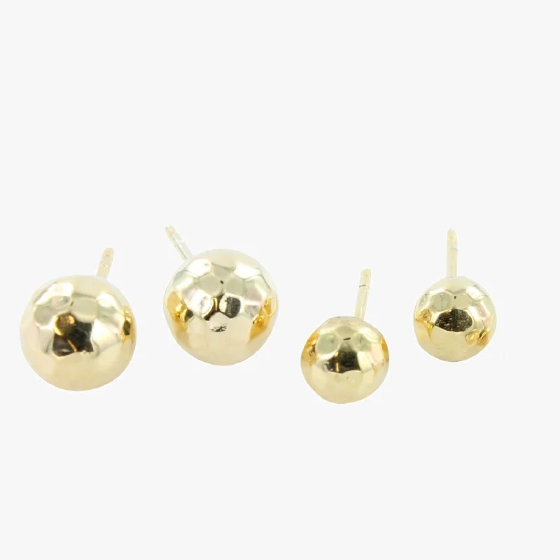 diamond stud earrings for women -Disco Ball Stud