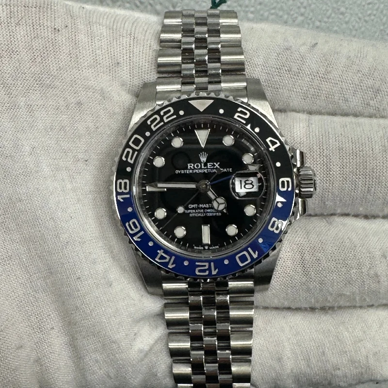 Rolex GMT-Master II 40mm Black Dial Ref# 126710BLNR