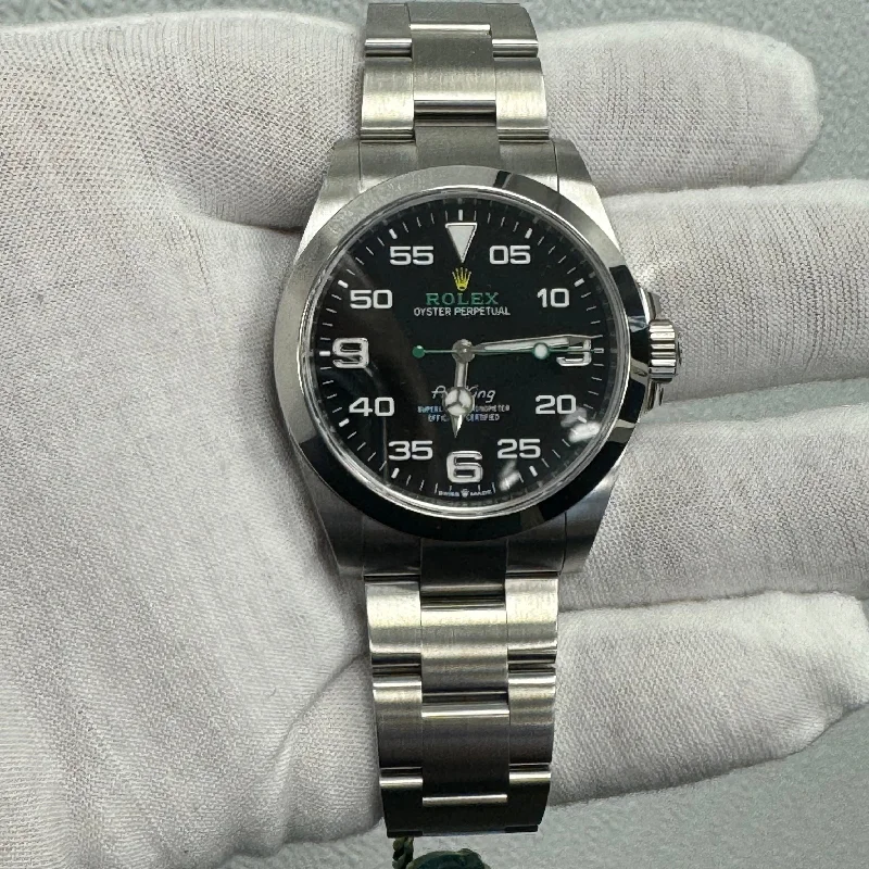 Rolex Air King 40mm Black Dial Watch Ref# 126900