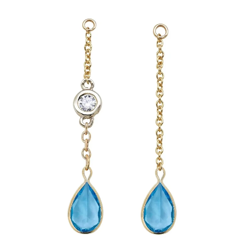 gemstone earrings for women -The Large Lisa Earring Jacket