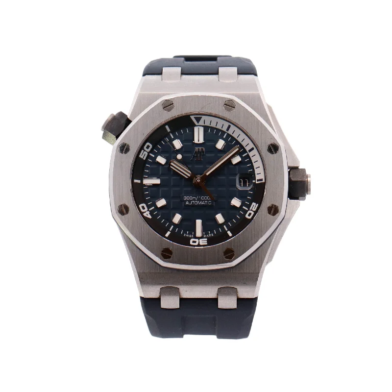 Audemars Piguet Royal Oak 42mm Blue Dial Watch Ref# 15720ST.OO.A027CA.01