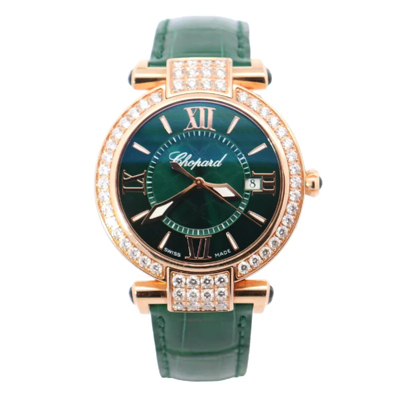 Chopard Imperiale 36mm Green Dial Ref# 384221-5013