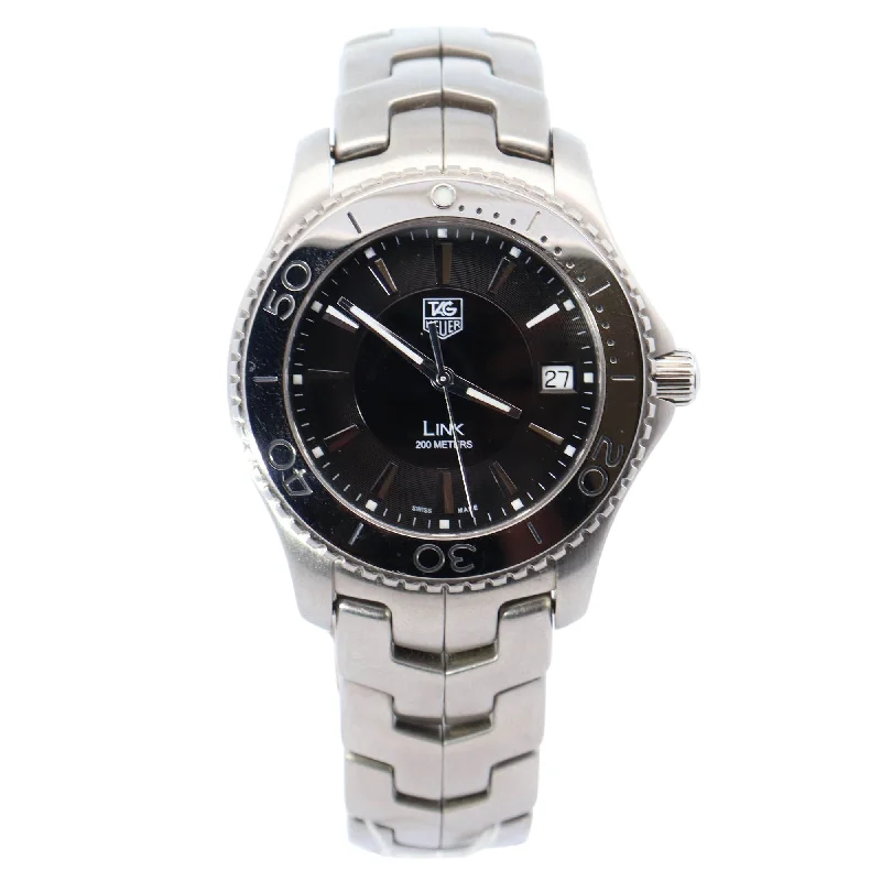 Tag Heuer Link 39mm Black Dial Ref# WJ1110-0