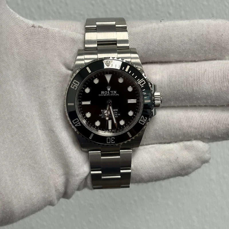 Rolex Submariner No-Date 41mm Black Dial Ref# 124060