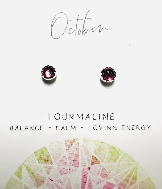 October- Tourmaline- Pink